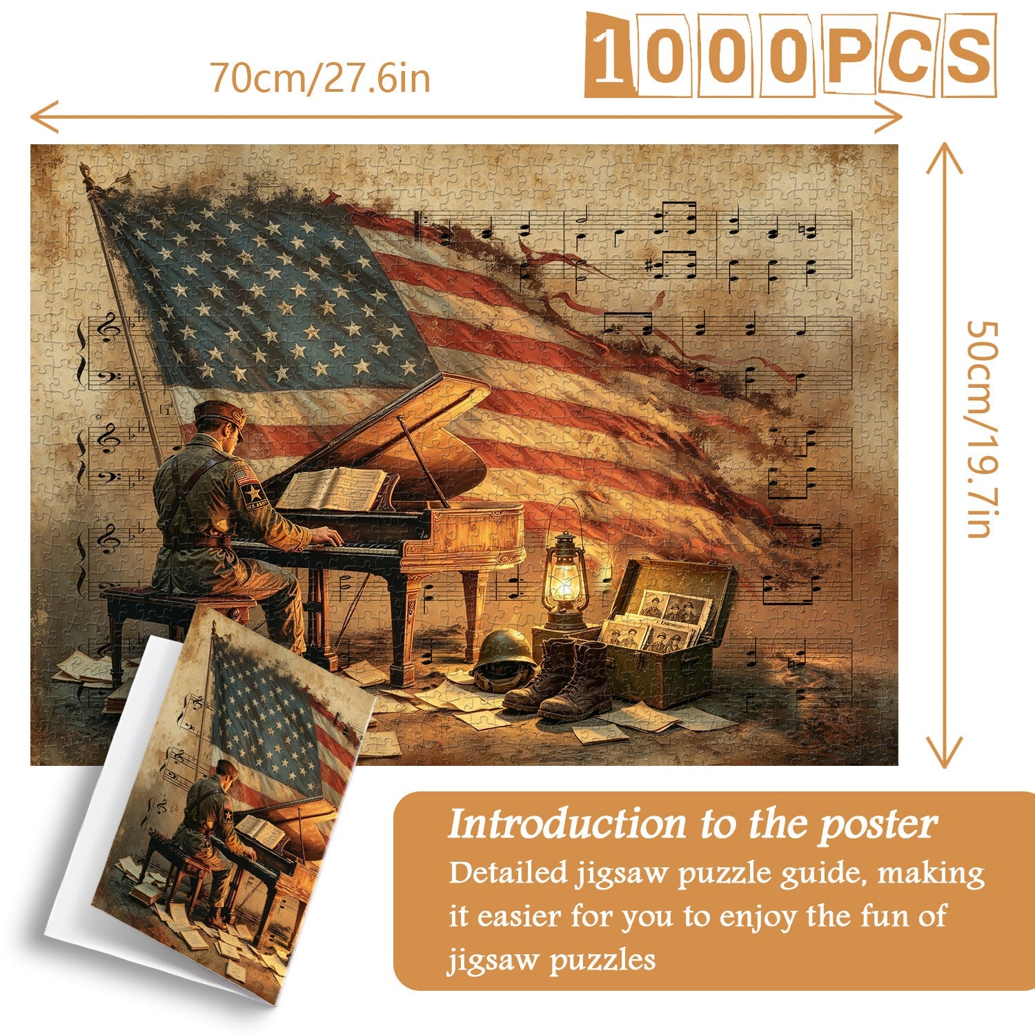 Veteran’s Sonata Jigsaw Puzzle 1000 Pieces