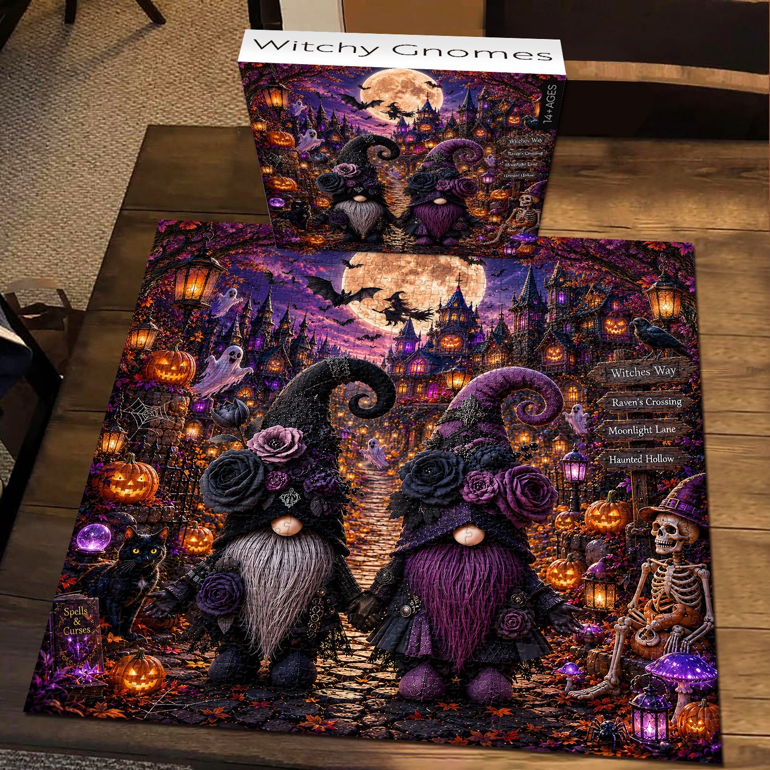 Witchy Gnomes Jigsaw Puzzle 1000 Pieces