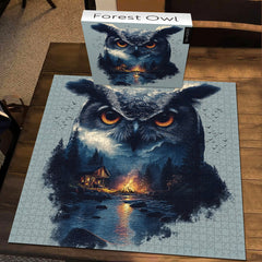 Forest Owl Jigsaw Puzzle 1000 Piece