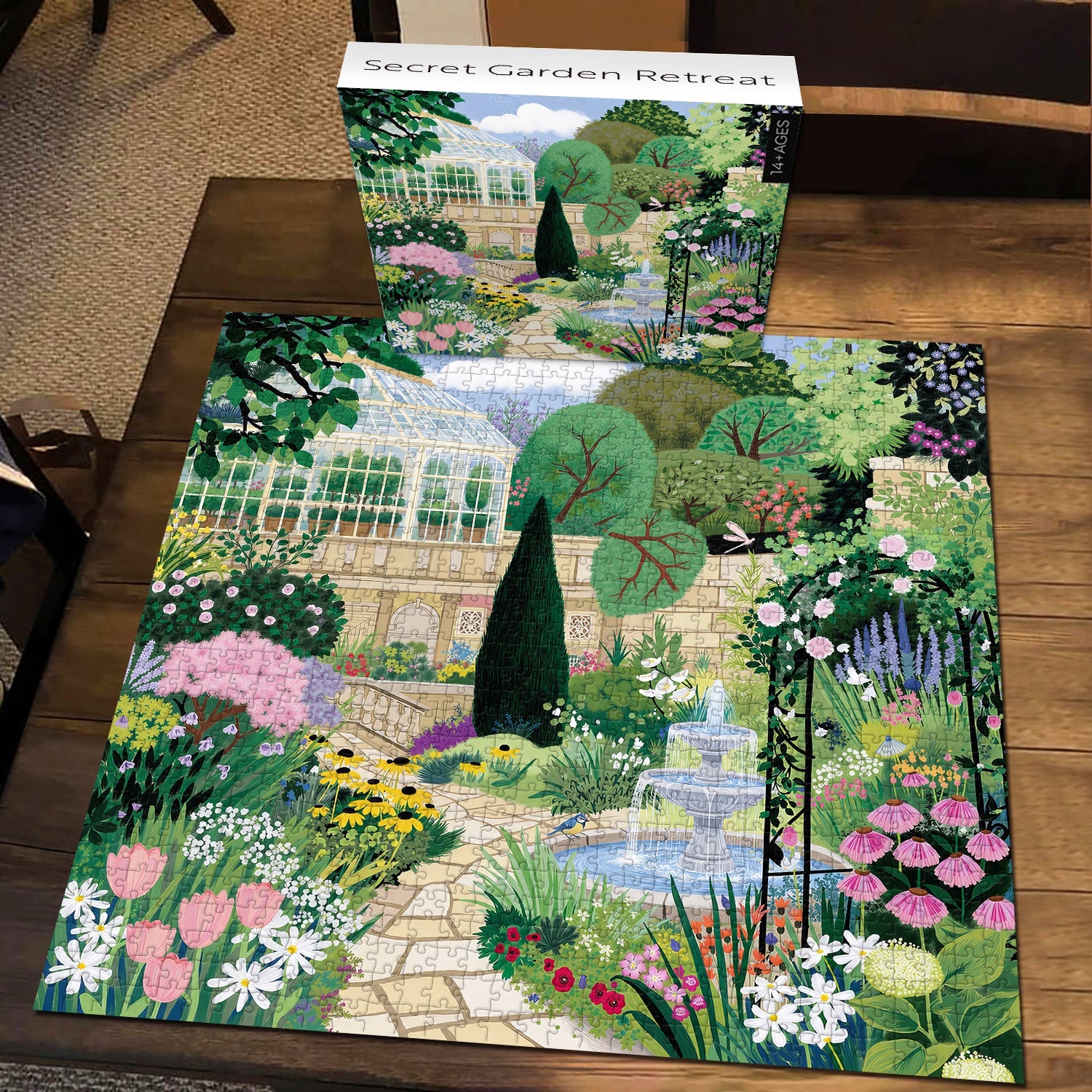 Secret Garden Retreat Jigsaw Puzzle 1000 Piece