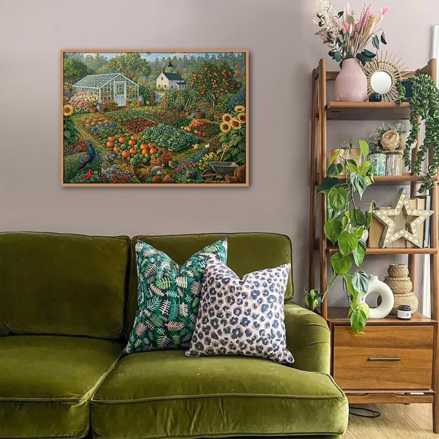 Fruitful Yard Jigsaw Puzzle 1000 Pieces