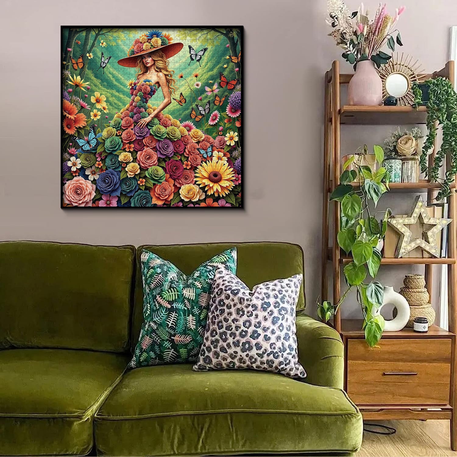Crowned by Blossoms Jigsaw Puzzle 1000 Pieces