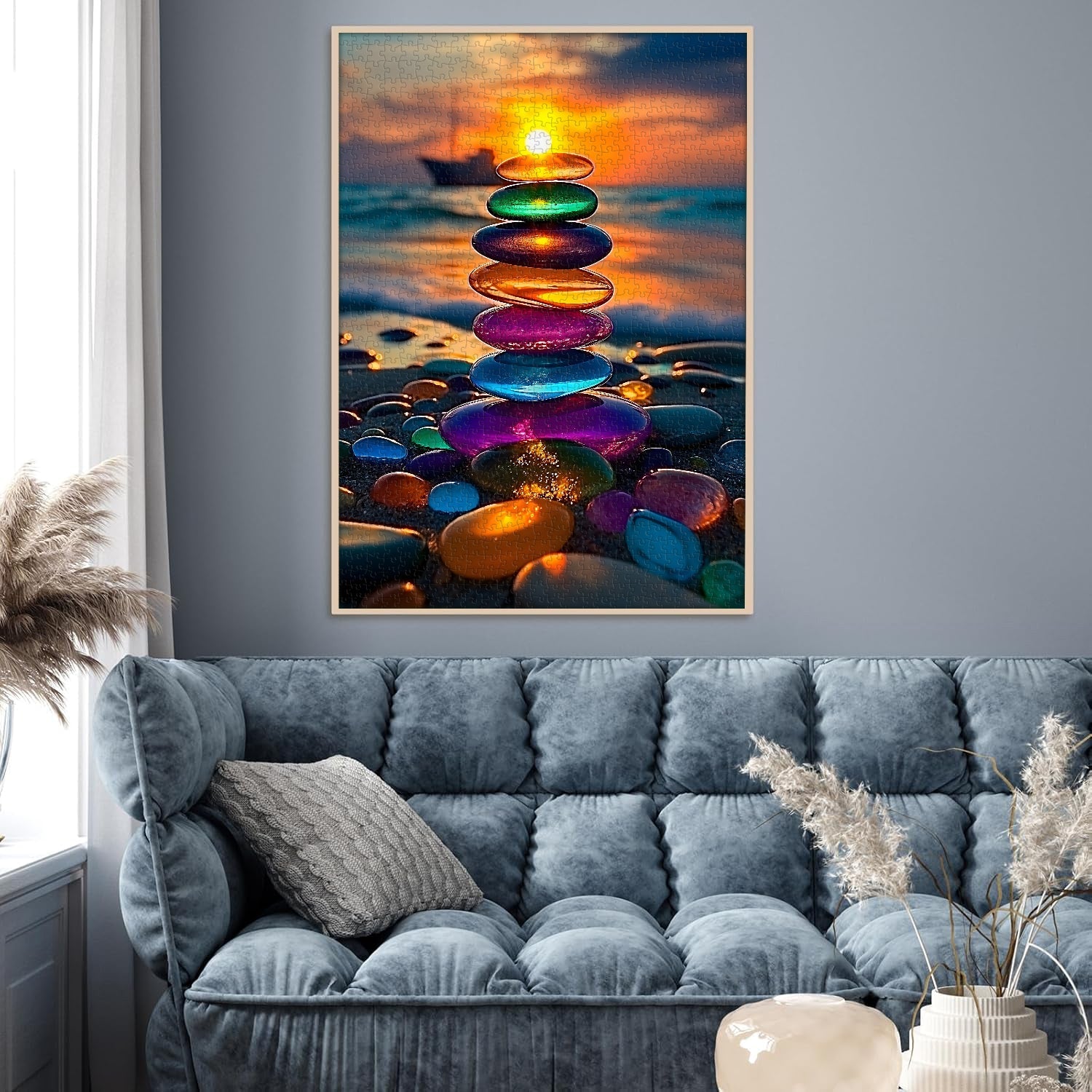 Sunset Stones Jigsaw Puzzle 1000 Pieces