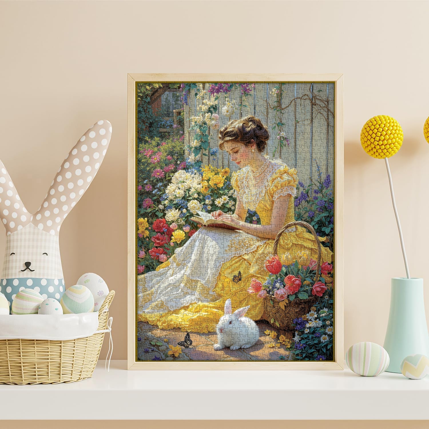 Maiden’s Garden Read Jigsaw Puzzle 1000 Pieces