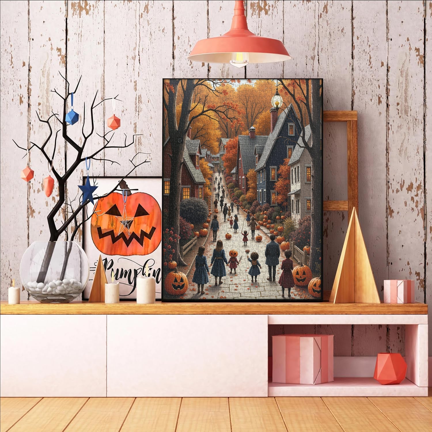 Pumpkin Street Jigsaw Puzzle 1000 Pieces