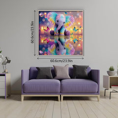 Rainbow Elephant Jigsaw Puzzle 1000 Piece
