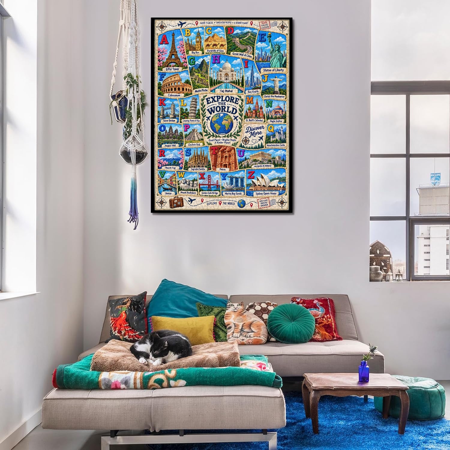 World Landmarks Jigsaw Puzzle 1000 Piece