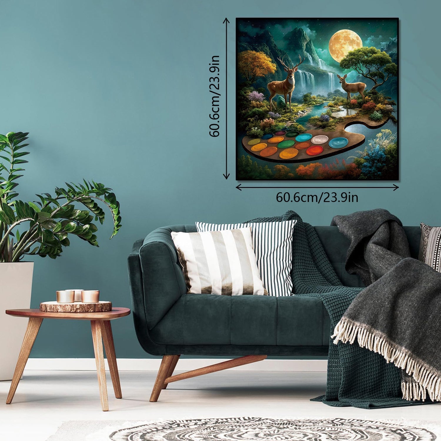 Enchanted Palette Jigsaw Puzzle 1000 Pieces