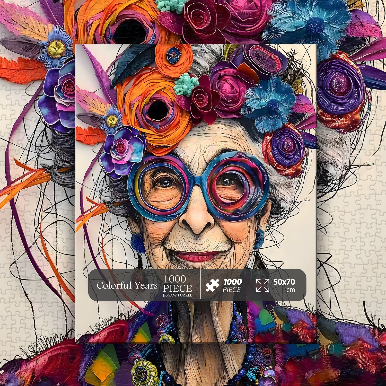 Colorful Years Jigsaw Puzzle 1000 Pieces