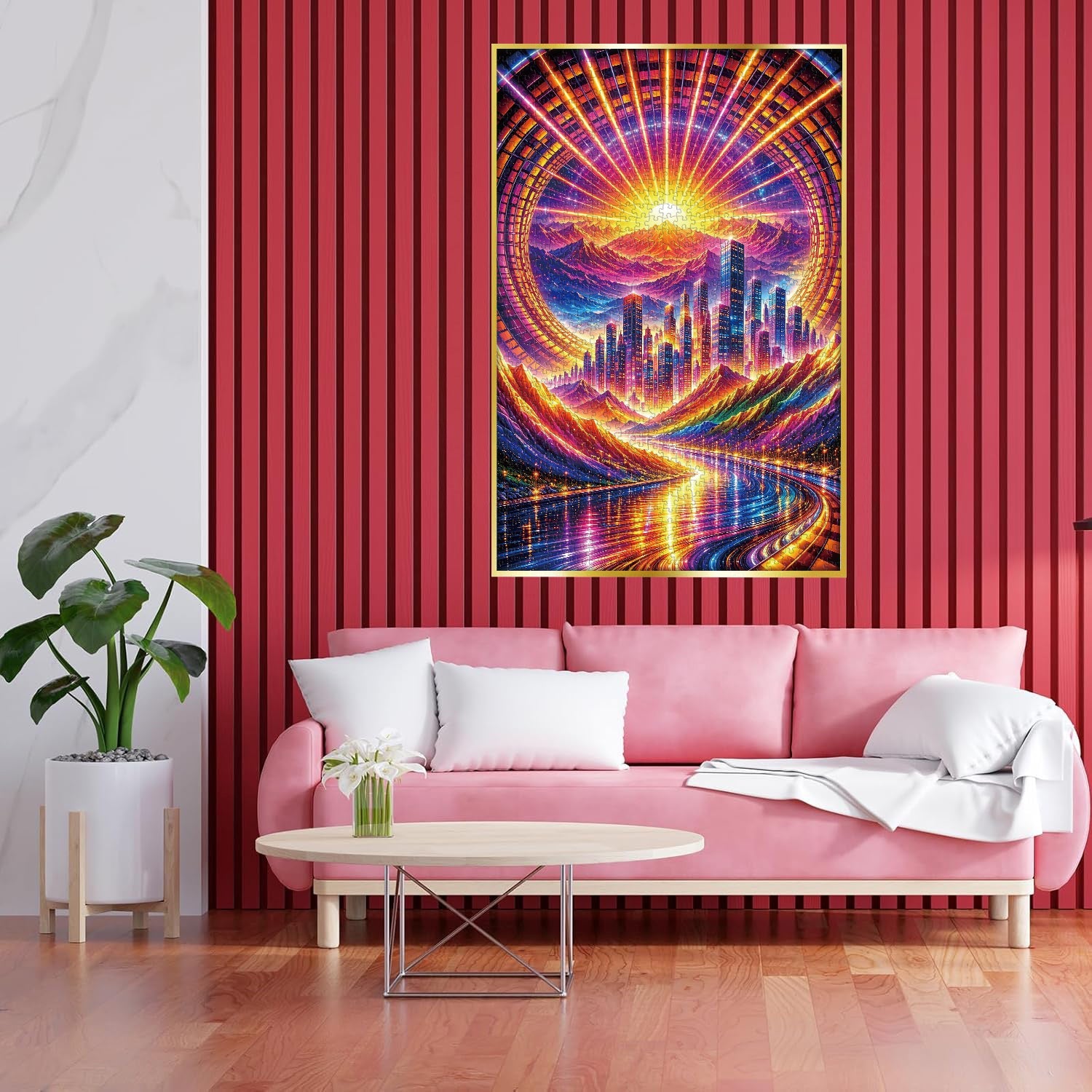 Rainbow Valley Jigsaw Puzzle 1000 Piece