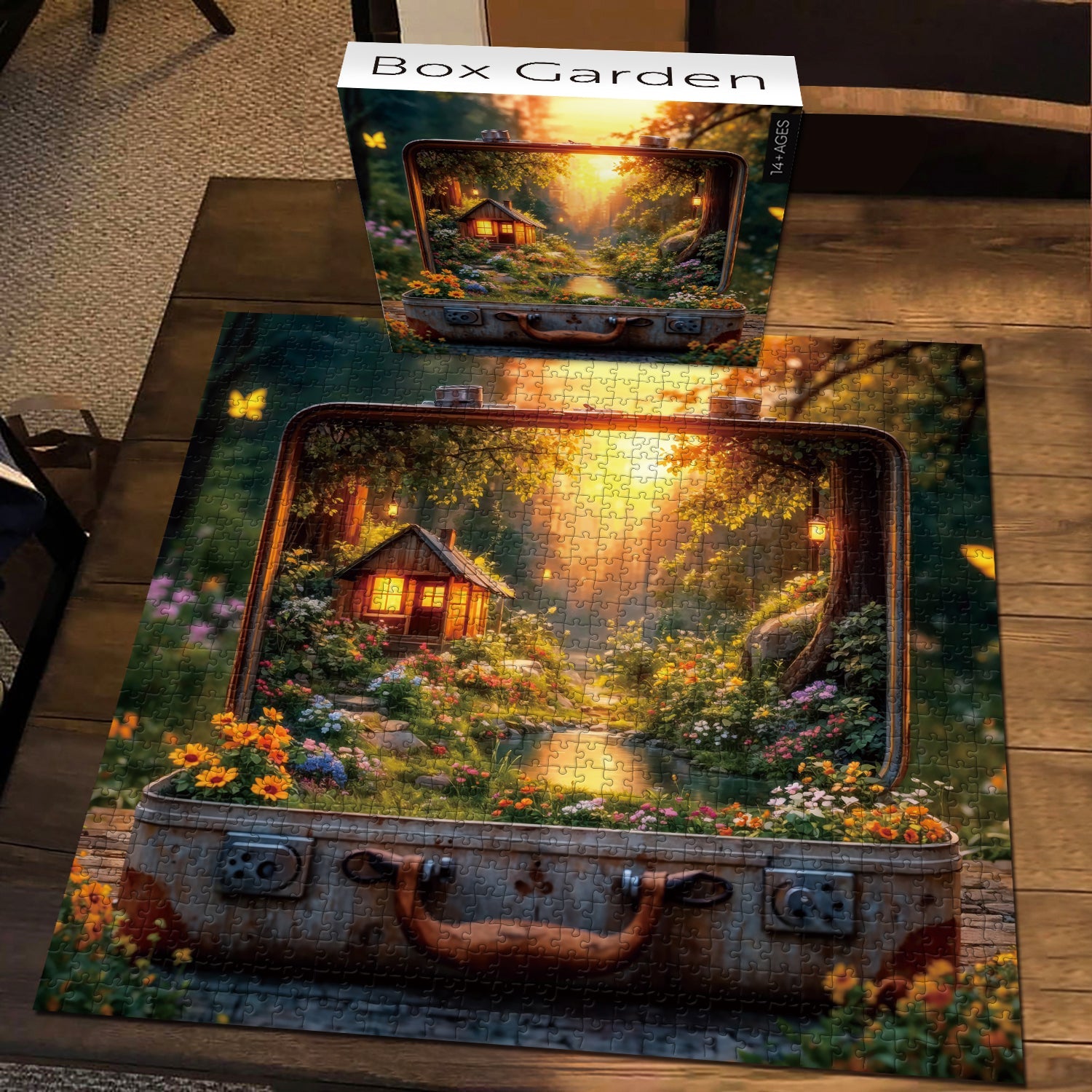 Box Garden Jigsaw Puzzle 1000 Piece
