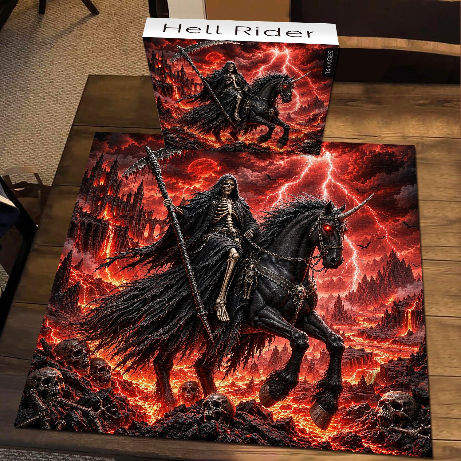Hell Rider Jigsaw Puzzle 1000 Piece