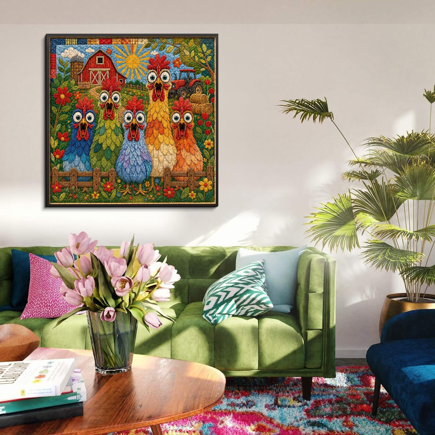 The Cluck Squad Jigsaw Puzzle 1000 Pieces