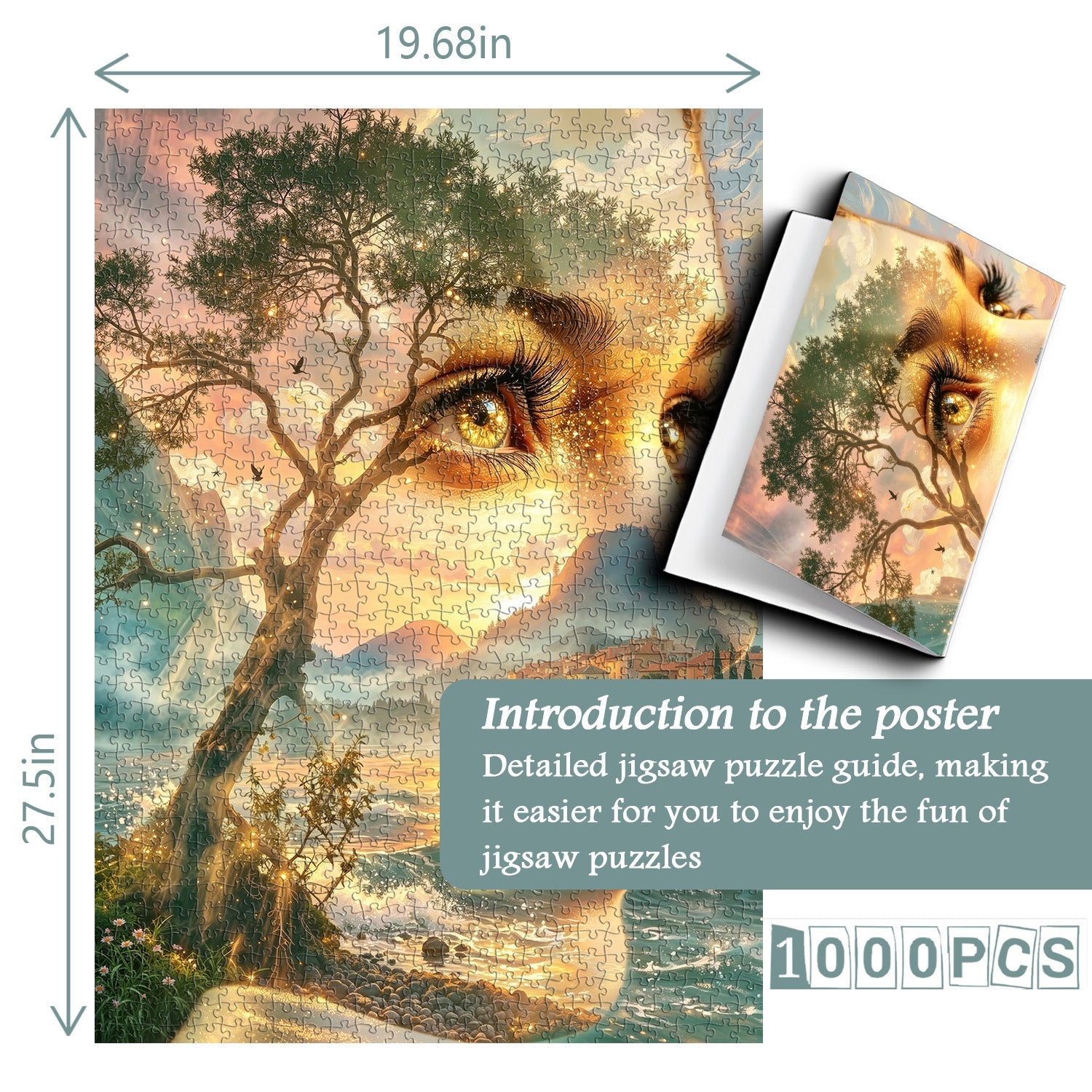 Her Soul’s Shores Jigsaw Puzzle 1000 Pieces