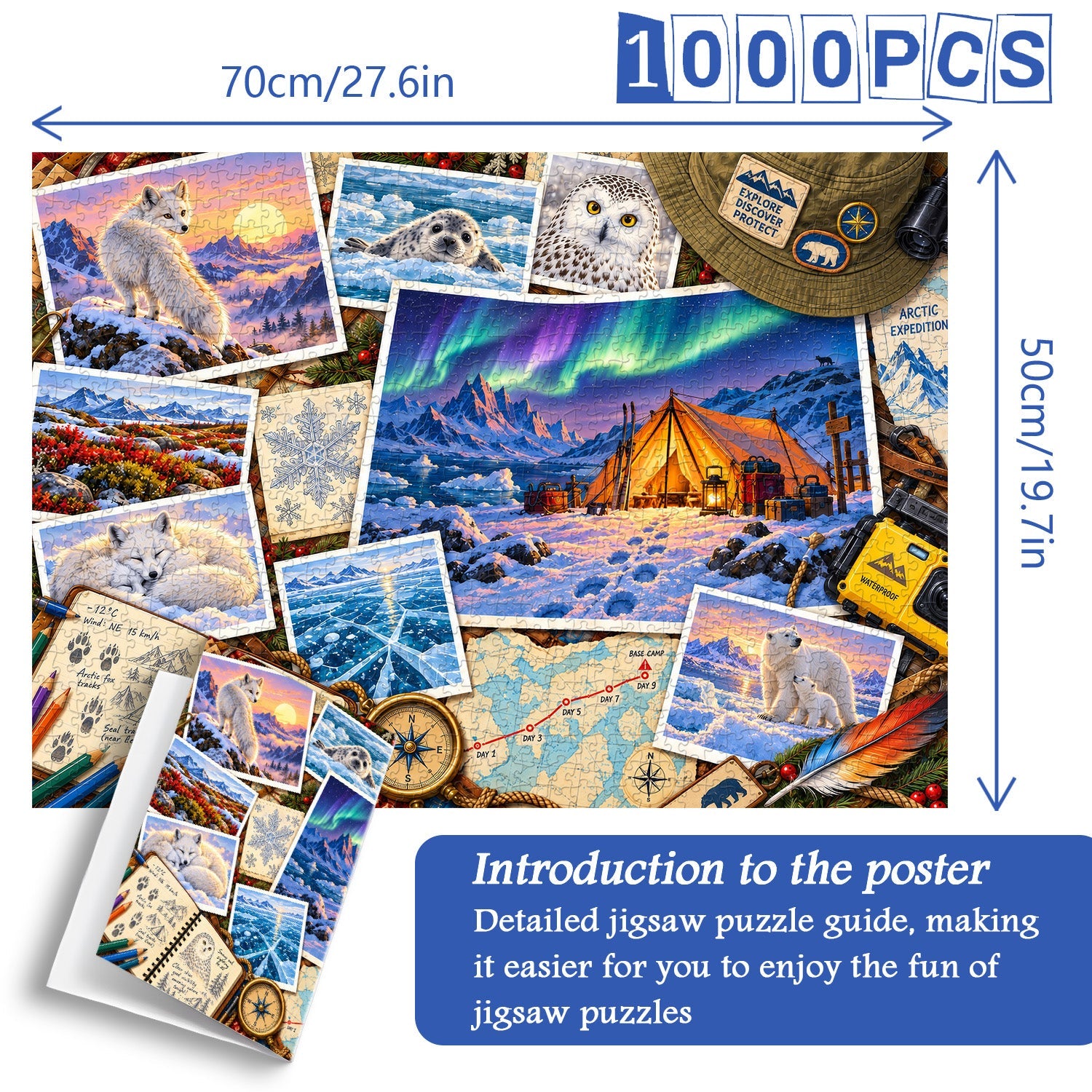Arctic Journal Jigsaw Puzzle 1000 Piece