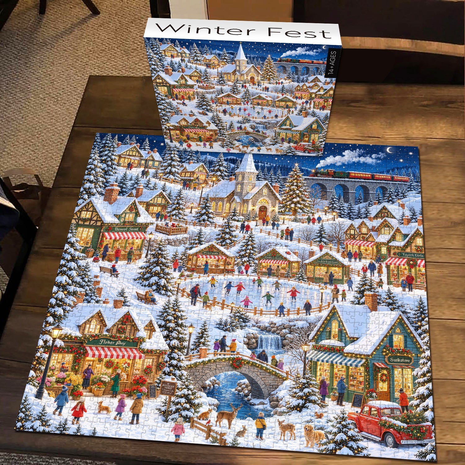 Winter Fest Jigsaw  Puzzle 1000 Piece