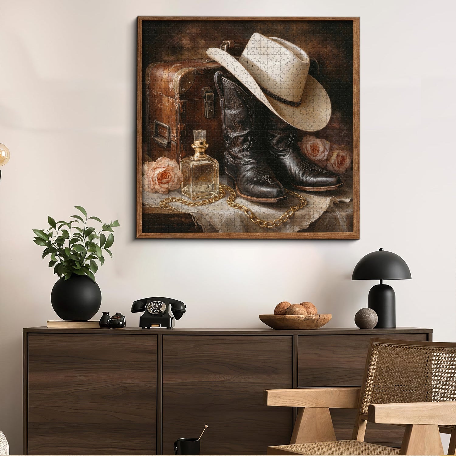 Cowboy Elegance Jigsaw Puzzle 1000 Pieces