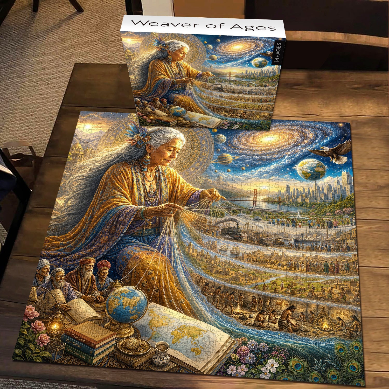 Weaver of Ages Jigsaw Puzzle 1000 Piece