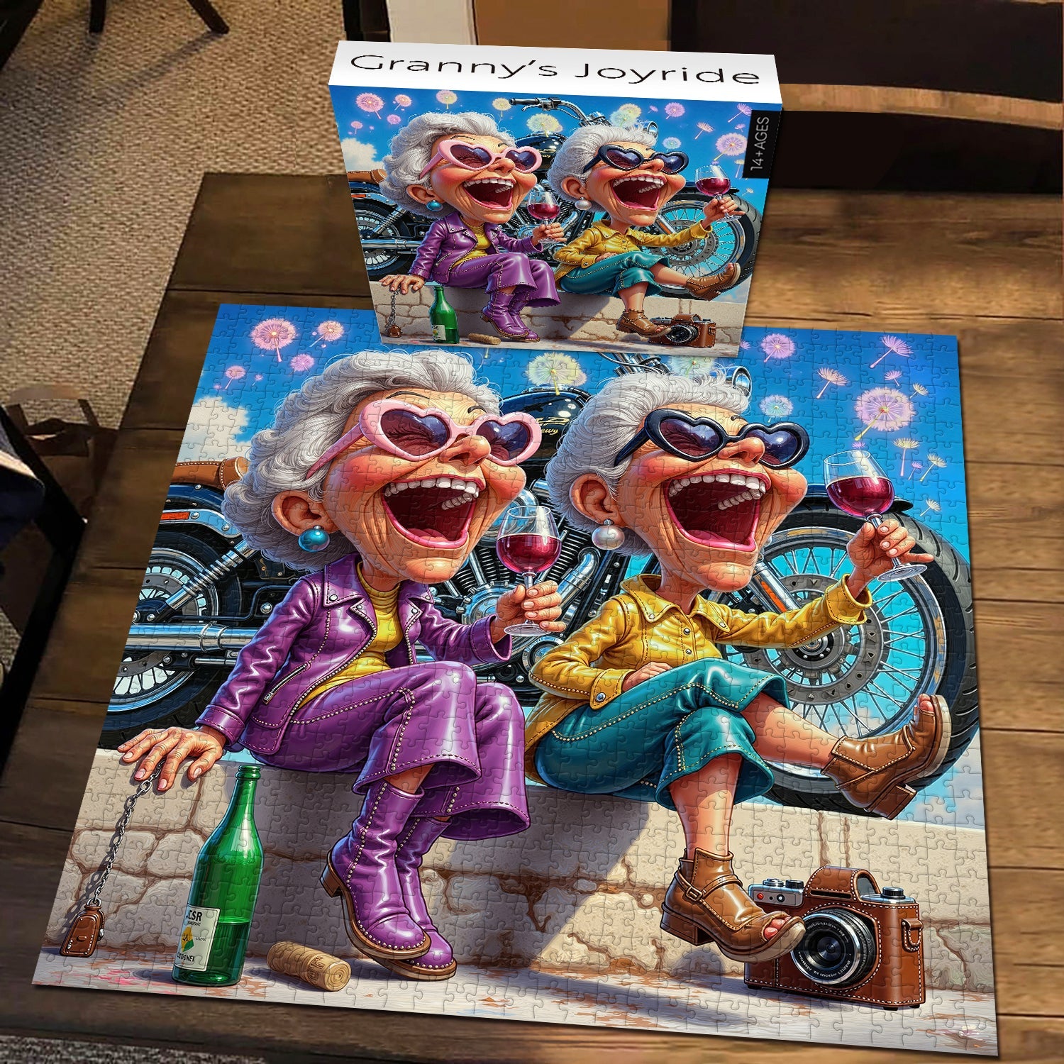 Granny’s Joyride Jigsaw Puzzle 1000 Piece
