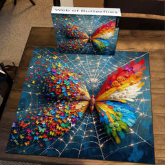 Web of Butterflies Jigsaw Puzzle 1000 Pieces