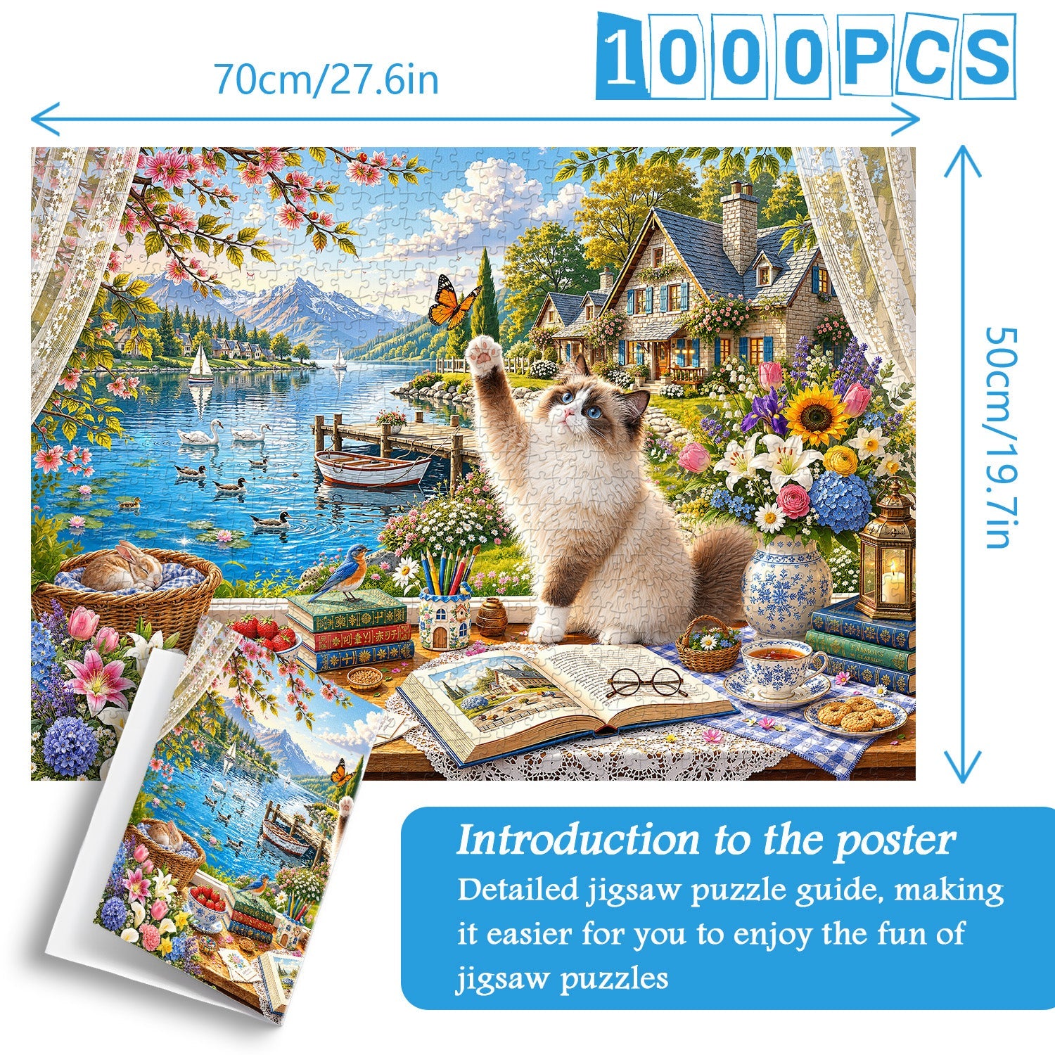 Window Wonderland Jigsaw Puzzle 1000 Piece