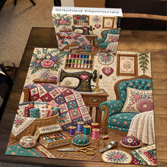 Stitched Memories Jigsaw Puzzle 1000 Piece