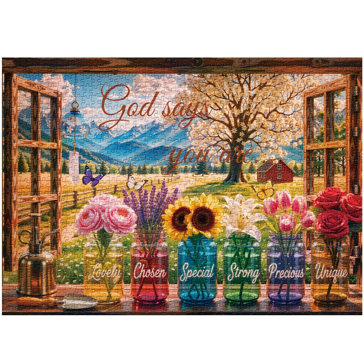 Pastoral Blessing Jigsaw Puzzle 1000 Piece