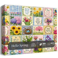 Hello Spring Jigsaw Puzzle 1000 Pieces