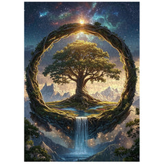 Sky World Tree Jigsaw Puzzle 1000 Piece
