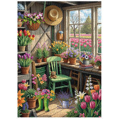 Gardener Flower Room Jigsaw Puzzle 1000 Pieces