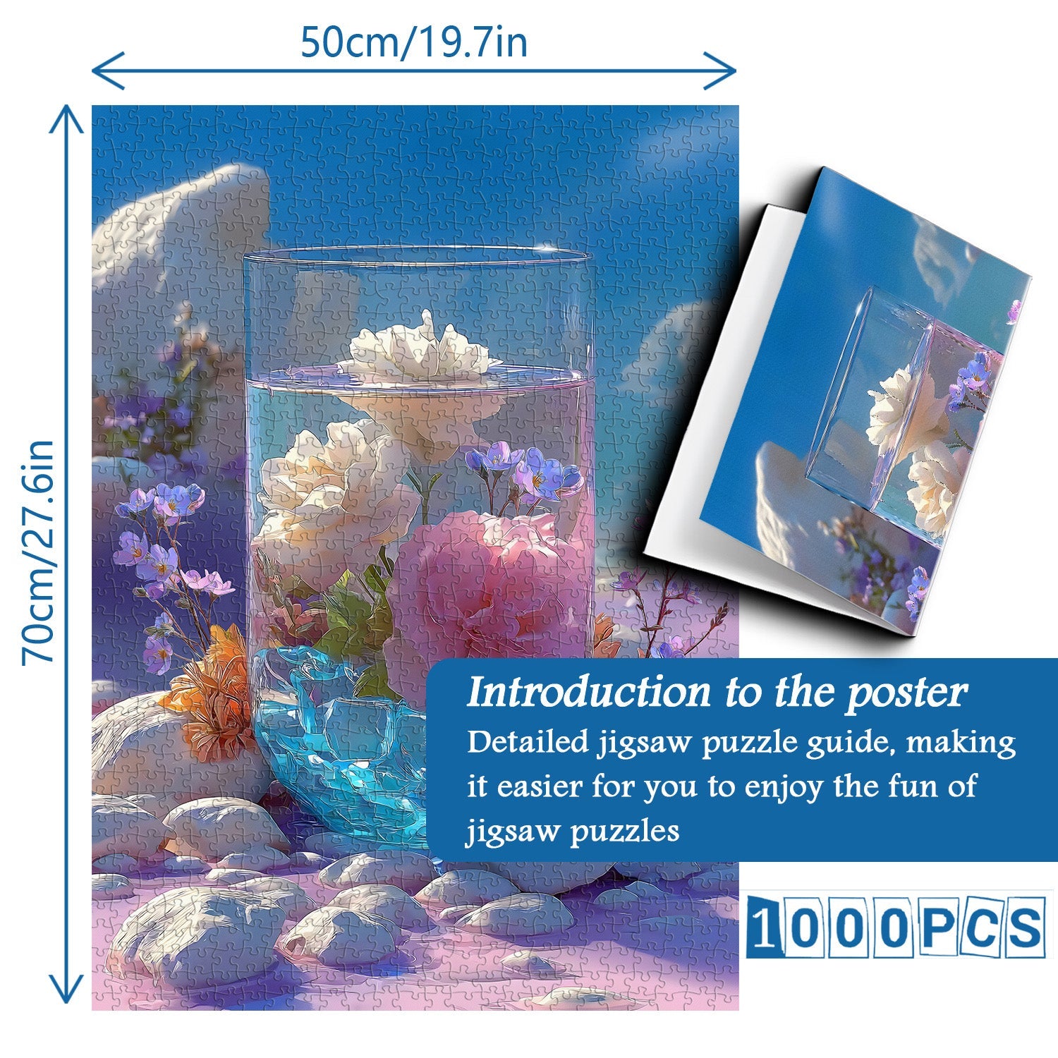 Flower Realm Jigsaw Puzzle 1000 Piece