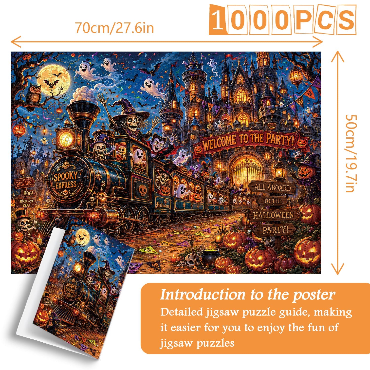 Castle Carnival Express Jigsaw Puzzle 1000 Piece