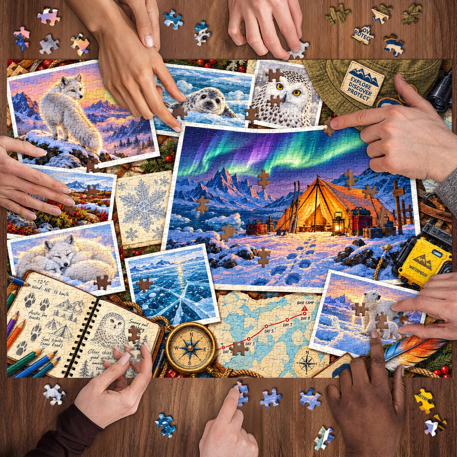Arctic Journal Jigsaw Puzzle 1000 Piece