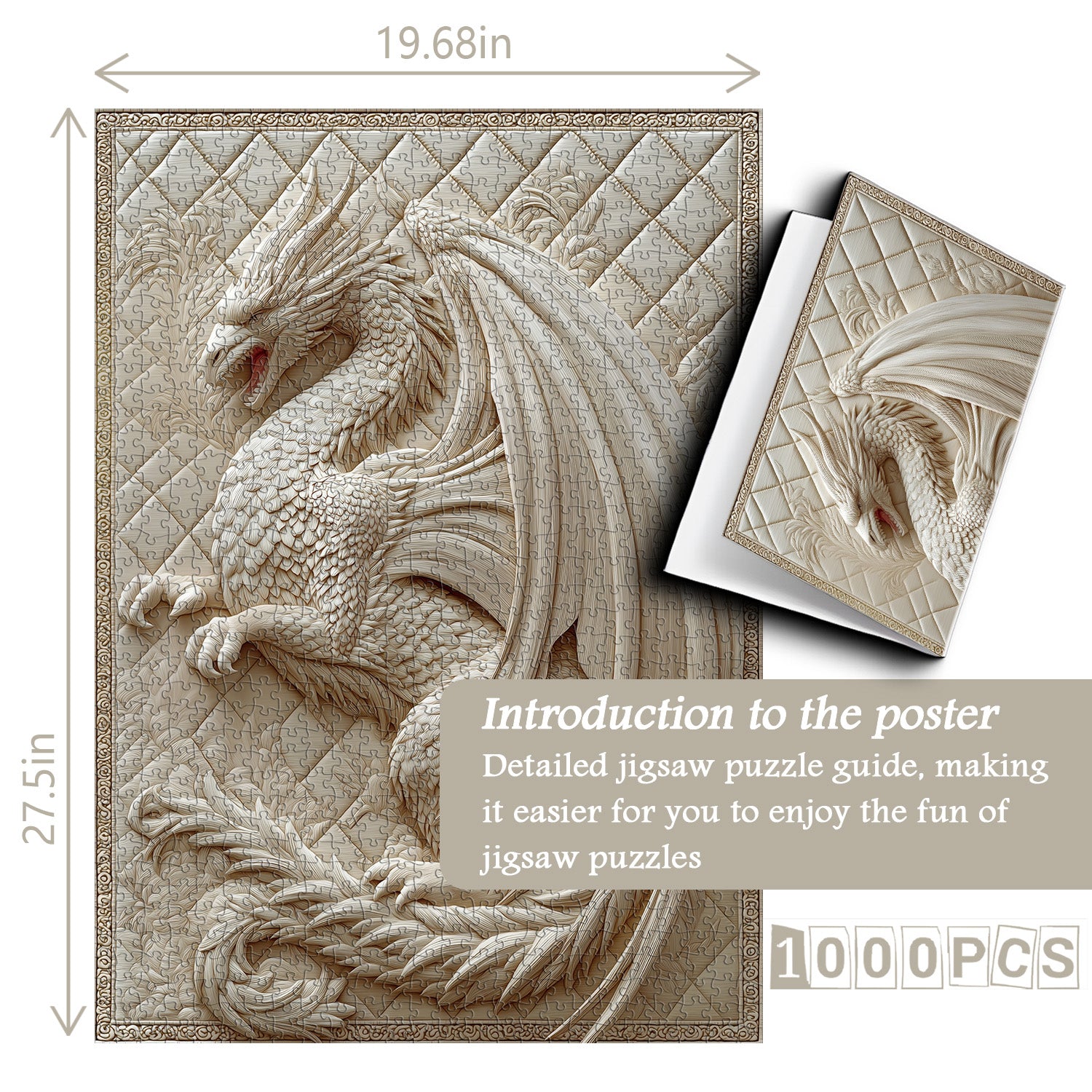Dragon's Whisper Jigsaw Puzzle 1000 Pieces