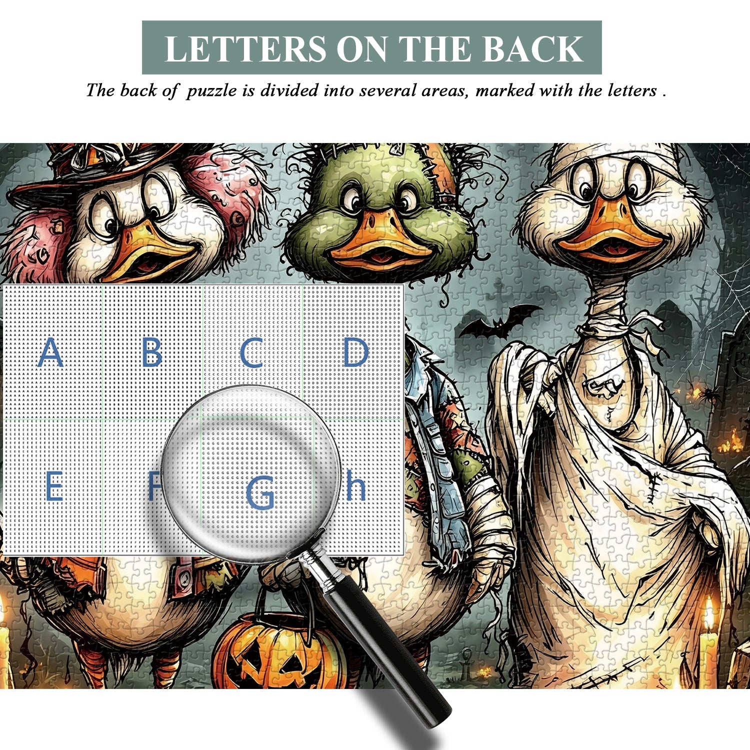 Macabre Ducks Jigsaw Puzzle 1000 Pieces