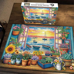 Ocean View Greens Jigsaw Puzzle 1000 Pieces