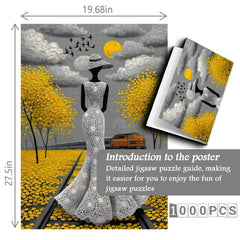Elegant Trajectory Jigsaw Puzzle 1000 Pieces