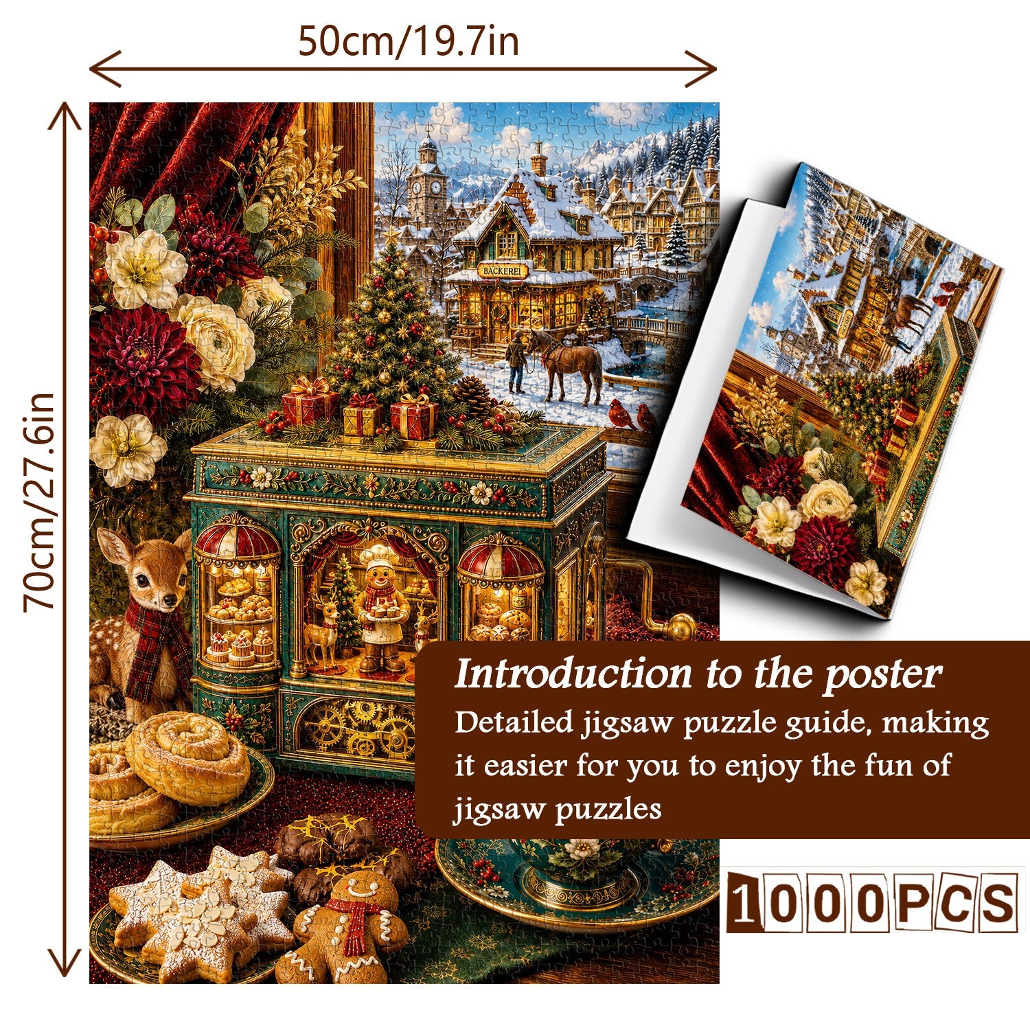Christmas Music Box Jigsaw Puzzle 1000 Pieces