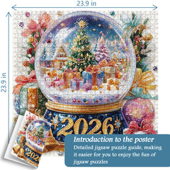 Crystal Christmas 2026 Jigsaw Puzzle 1000 Piece