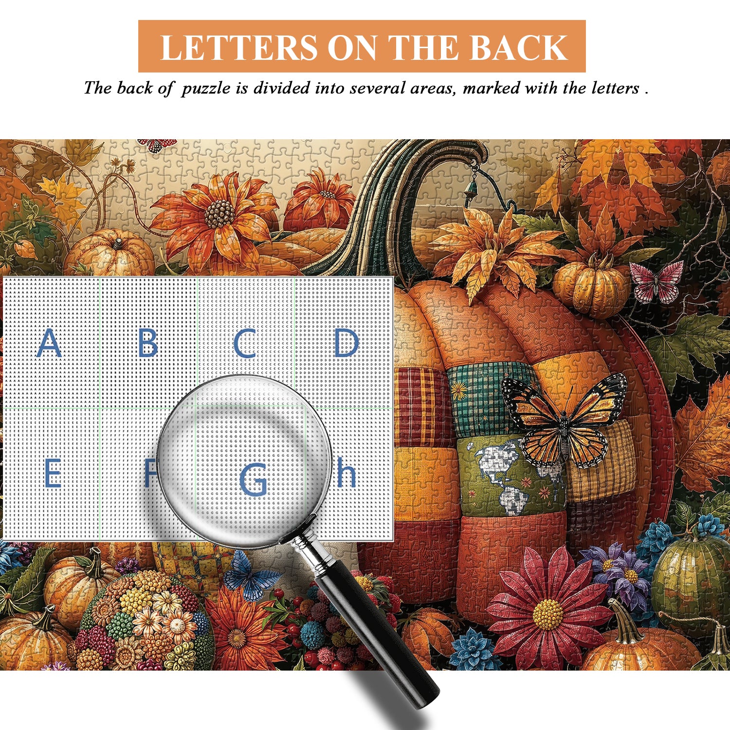 Pumpkin Garden Jigsaw Puzzles 1000 Pieces