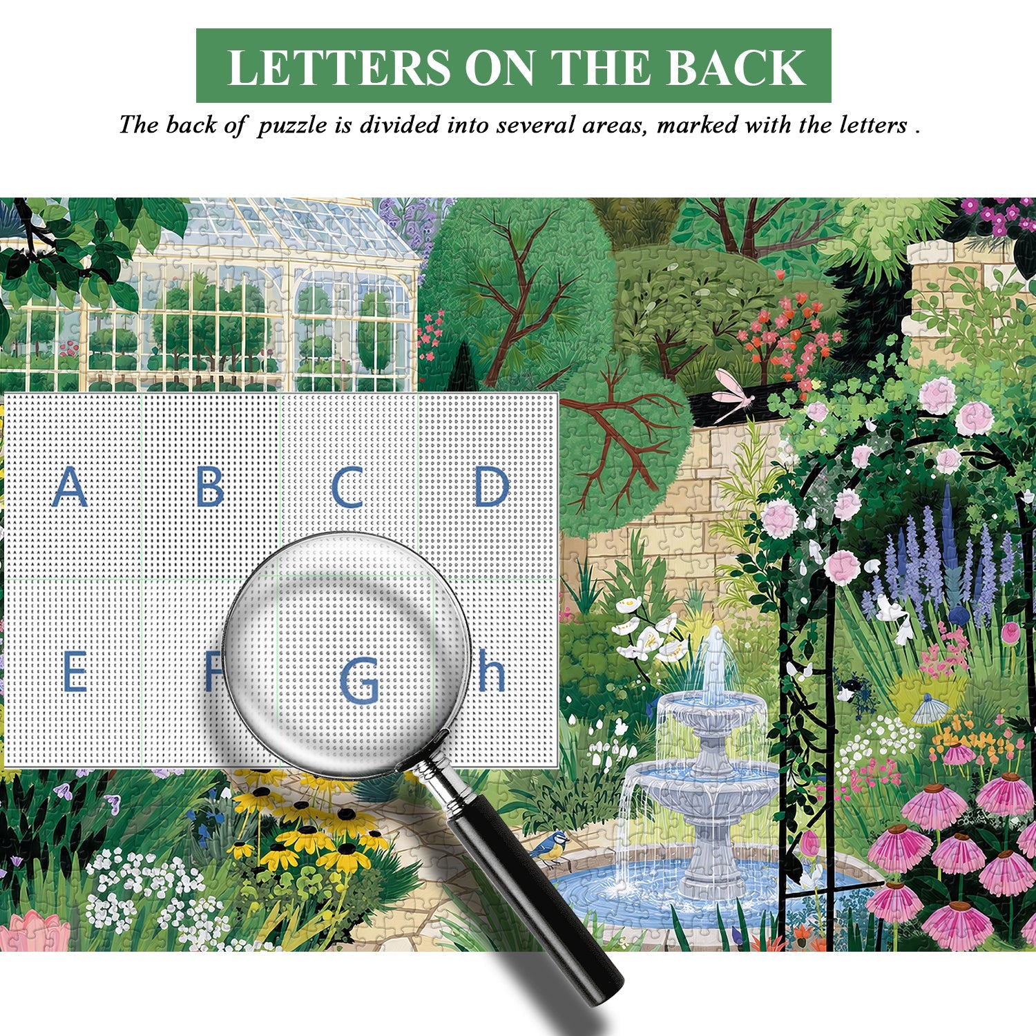 Secret Garden Retreat Jigsaw Puzzle 1000 Piece