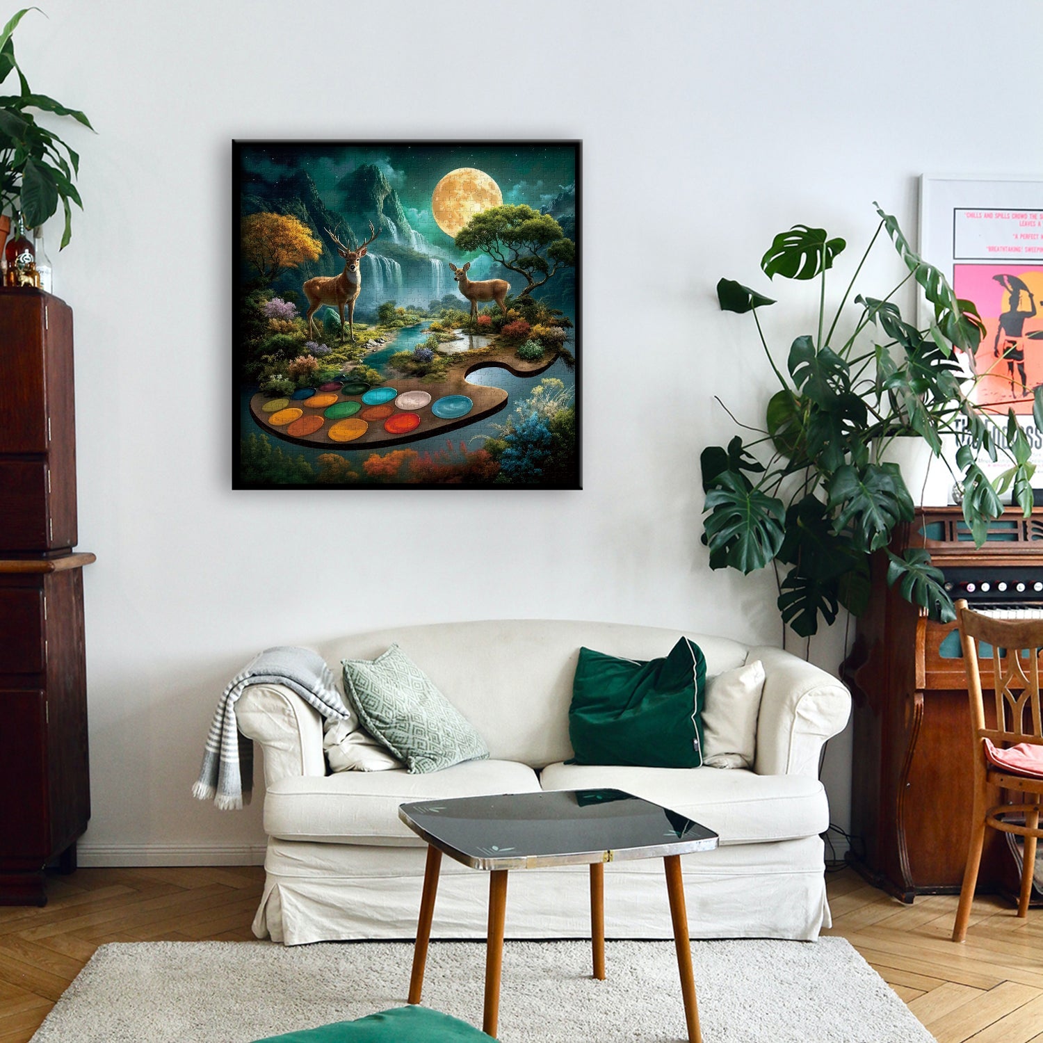 Enchanted Palette Jigsaw Puzzle 1000 Pieces