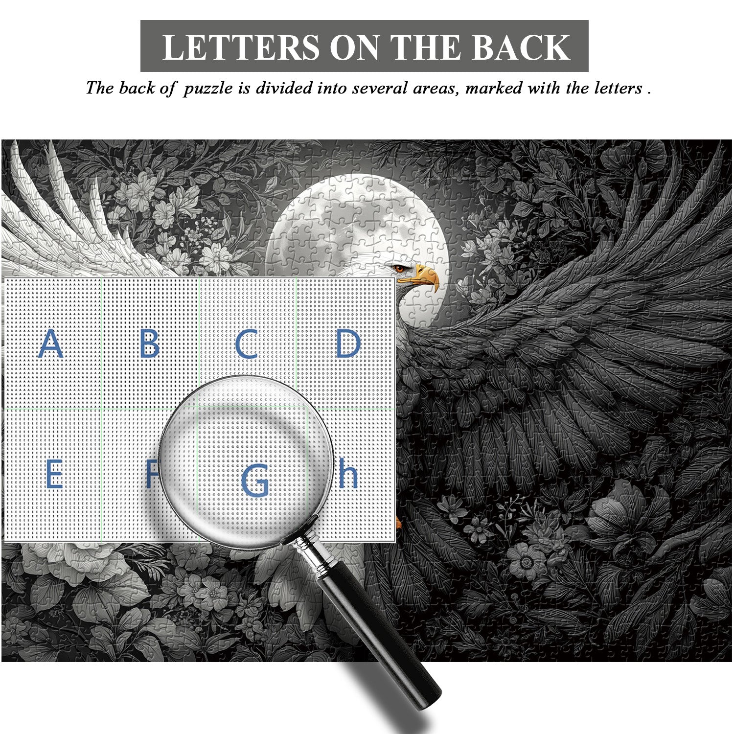 Moon Eagle Jigsaw Puzzle 1000 Pieces