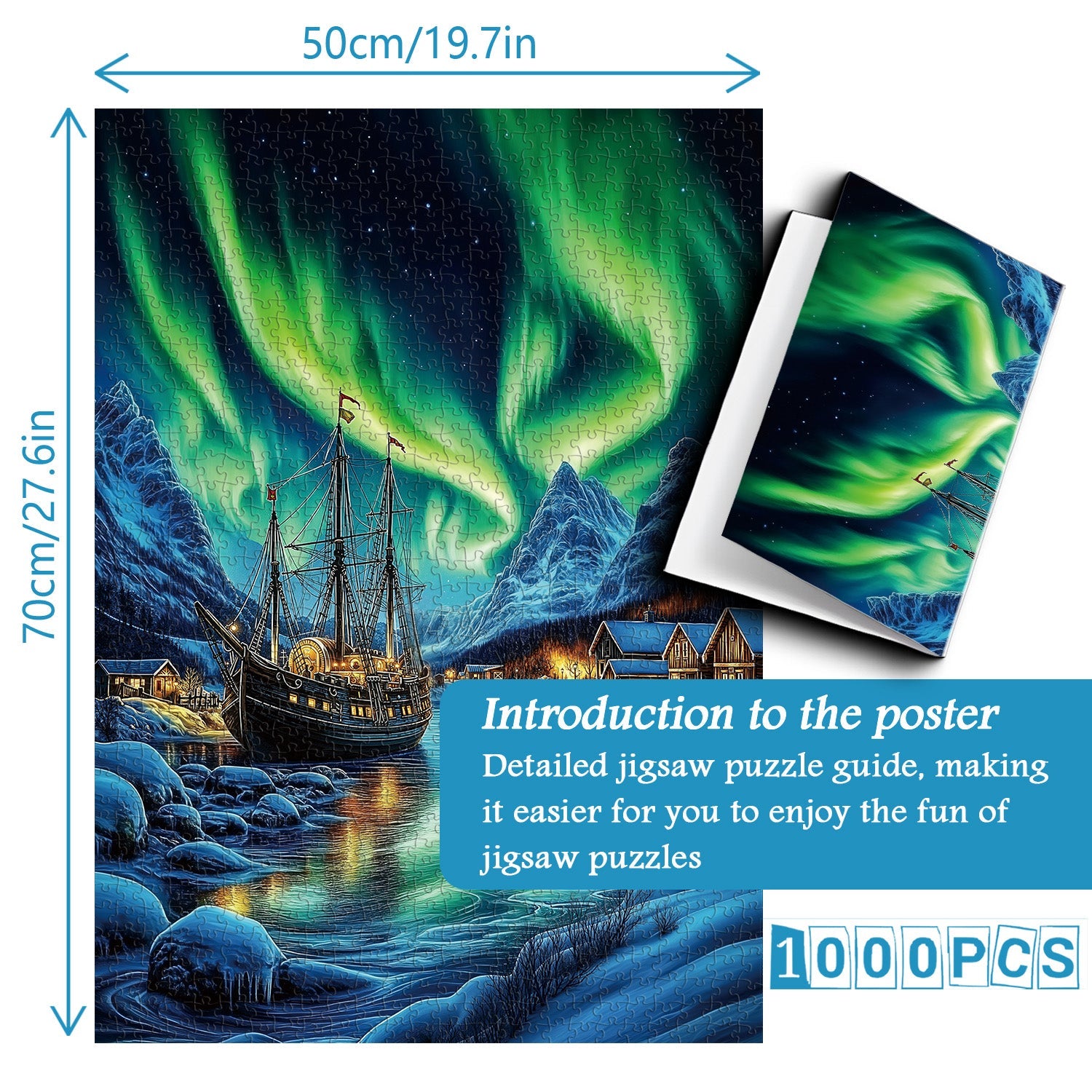 Aurora Realm Jigsaw Puzzle 1000 Piece