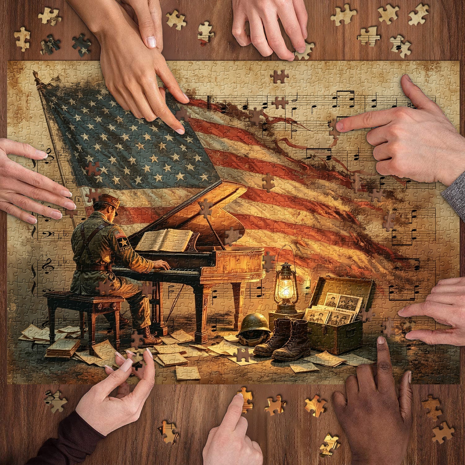 Veteran’s Sonata Jigsaw Puzzle 1000 Pieces