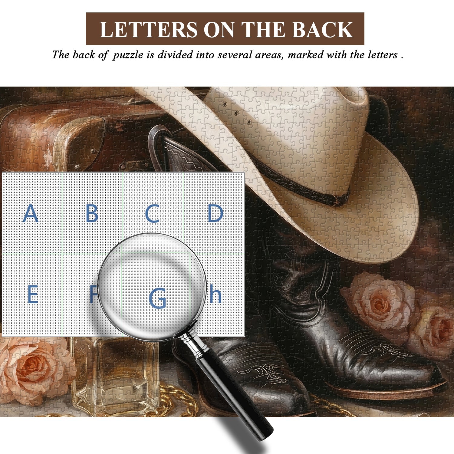 Cowboy Elegance Jigsaw Puzzle 1000 Pieces