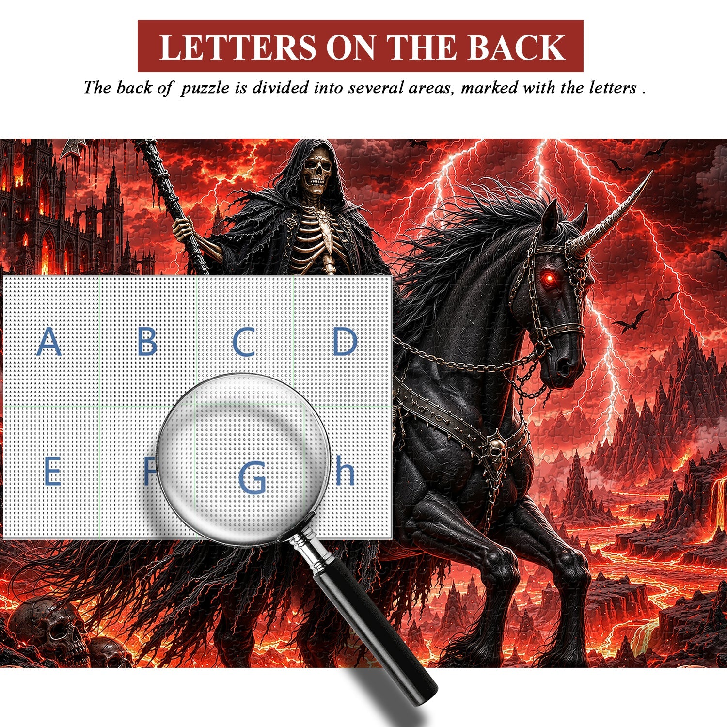 Hell Rider Jigsaw Puzzle 1000 Piece