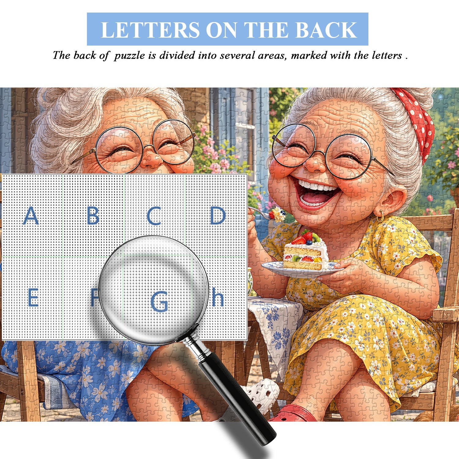 Joyful Grannies Jigsaw Puzzle 1000 Piece