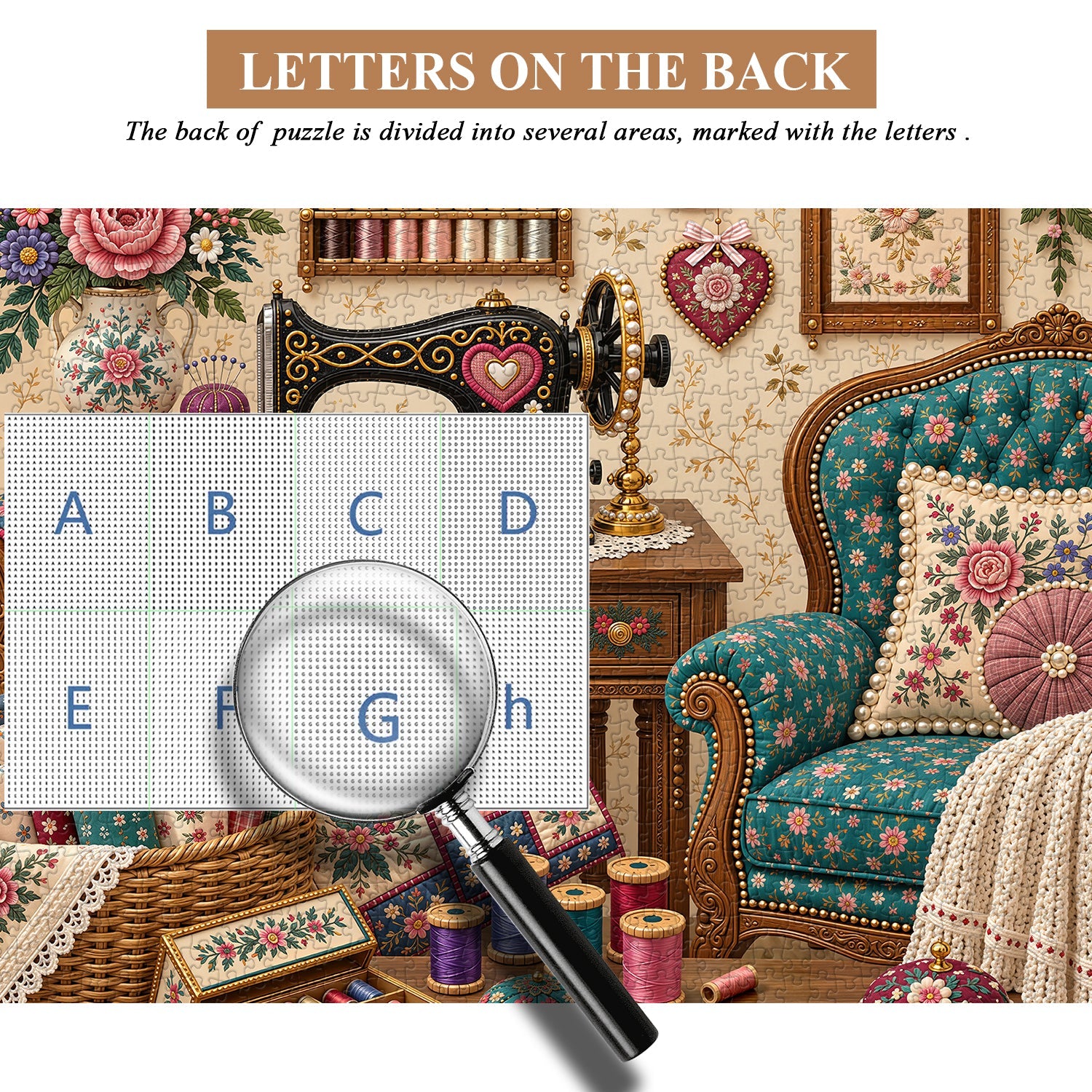 Stitched Memories Jigsaw Puzzle 1000 Piece