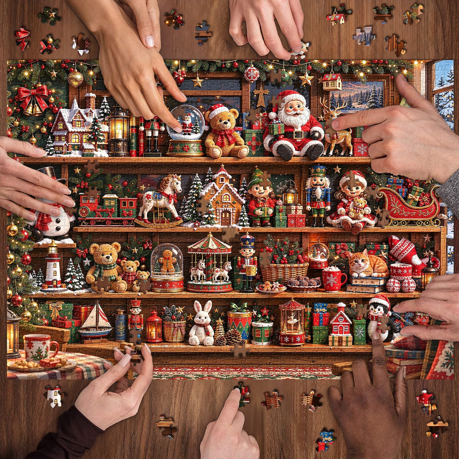 Toy Shelf Jigsaw Puzzle 1000 Piece